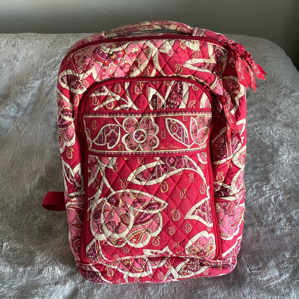 Vera Bradley Quilt Pink Backpack